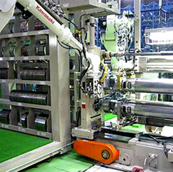 日式ROBOT 交換刀座線外自動排刀影片簡介