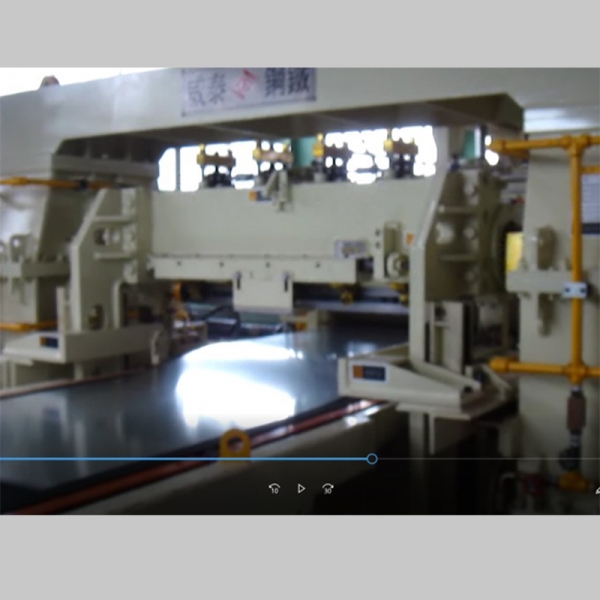 4呎帶修邊切片機剪切影片