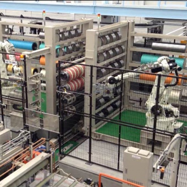 日式Robot 四軸式高速線外機械手臂自動排刀