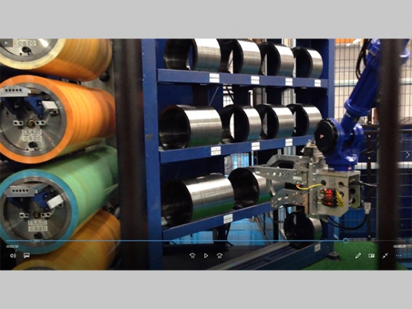 Robot 四軸高速線外撿刀